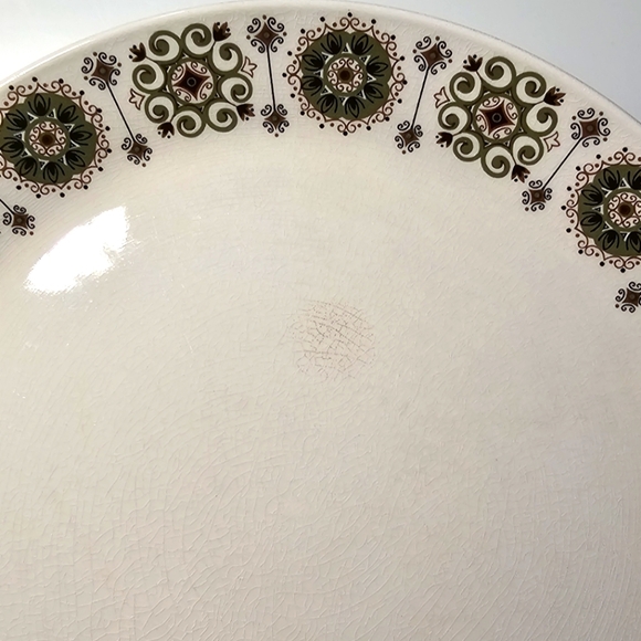 🇬🇧 Vintage Johnson Brothers Snow White MALAGA Dinner Plate - Picture 10 of 14